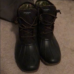 sperry duck boots